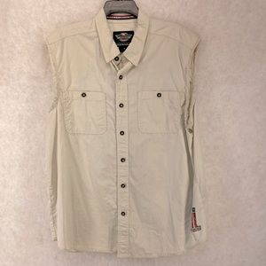 Harley Davidson mens vest XL sleeveless shirt